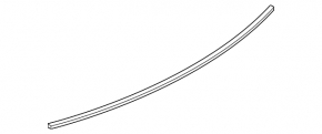 Mini Cooper Clubman F54 16-24 trunk door molding left