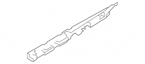 Right threshold mount BMW 5 F10 11-16 rear, mount broken
