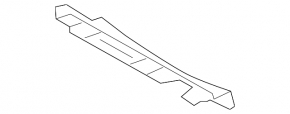 Front bumper guard for Lexus GX460 10-13 pre-restyling