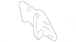 Left hood lock bracket VW Golf GTI 22-26