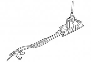 VW Jetta 19-26 manual transmission shifter with cable