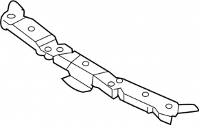 Infiniti QX50 19-25 center grille strip