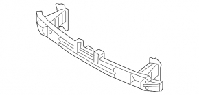 Kia Sportage 2020-22 AWD Radar-Sensing Front Bumper Reinforcement