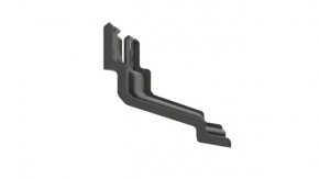Rear bumper mount left Jeep Compass 11-16 on panel