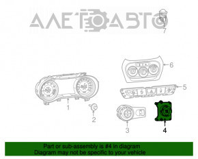 Ignition switch Jeep Cherokee KL 14-16