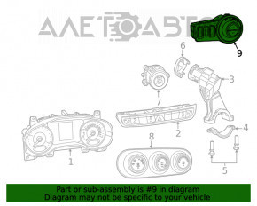 Headlight control Jeep Renegade 15 - under fog lights