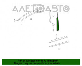 Front right side door trim for Lexus RX300 RX330 RX350 RX400h 04-08