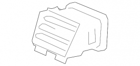 Front Left Air Deflector GMC Terrain 18-