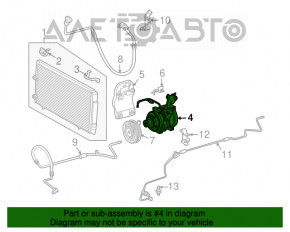 Air Conditioning Compressor Toyota Solara 3.3 04-08