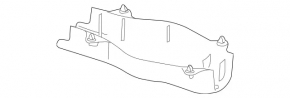 Rear right control arm pad for spring Mercedes W213 E 17-23