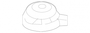 Mercedes H247 GLA 20-26 lower front panel speaker