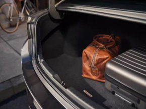 Trunk mat Mazda 3 19-22 4d cloth black