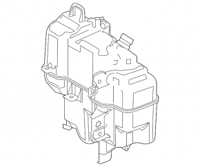 Mazda 6 13-17 Washer Reservoir Without Neck TYC