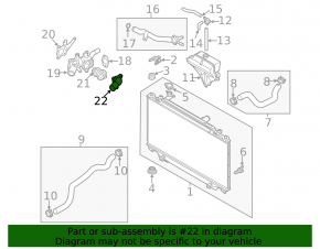 Thermostat Housing Cover Mazda 6 13-17