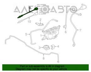 Lambda probe right second VW Passat b7 12-15 USA 3.6