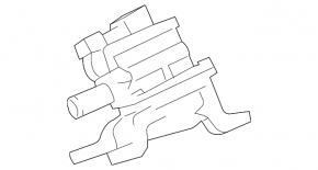 Right crankcase ventilation valve for Toyota 4Runner 10-24
