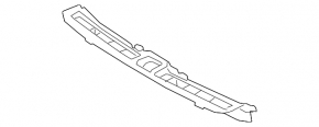 Volvo XC40 19-25 trunk opening trim, black, worn
