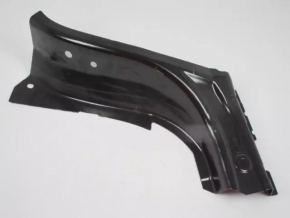 Rear fender left Jeep Patriot 11-17 black with central pillar, dented