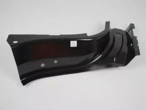 Rear fender left Jeep Patriot 11-17 black with central pillar, dented