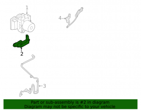 ABS Bracket for Hyundai Santa FE 21-23