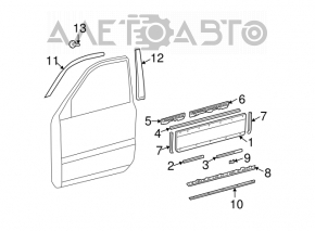 Door trim side front left Lexus GX470 03-09