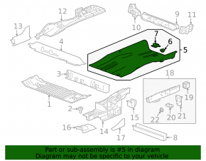 GMC Terrain 18- Trunk Tray