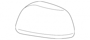Side Mirror Cover Right Toyota Highlander 08-13