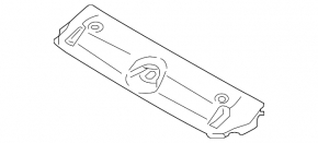 Audi A4 B9 20-25 TV trim panel