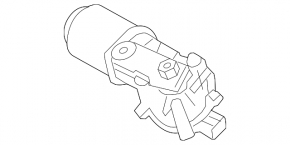 Front wiper motor for Mazda3 MPS 09-13