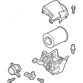 Air filter housing Ford Focus mk3 11-18 2.0 without flow meter