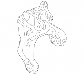 Rear left axle Ford Edge 15-23