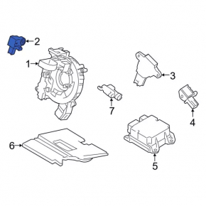 Airbag Sensor Rear Left Ford Transit Connect MK2 13-25
