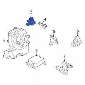 Airbag Sensor Front Right Ford Transit Connect MK2 13-18