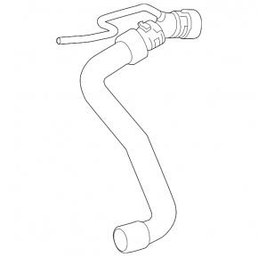 Upper cooling hose for Toyota Rav4 13-18