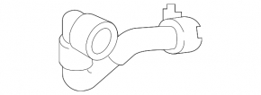Cooling system hose BMW X5 F15 14-18 4.4T