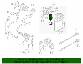 Fuel Absorber Filter VW Tiguan 18-21