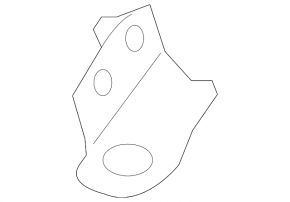 Left radiator bracket for Subaru BRZ 13-20