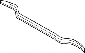 Windscreen wiper seal Infiniti QX30 17-19