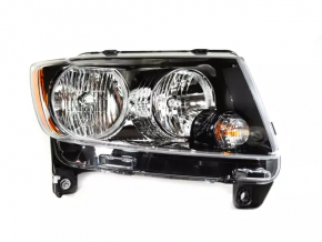 Headlight front right Jeep Compass 14-16 rest dark