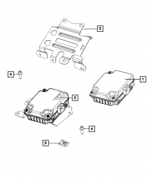 Power Inverter Jeep Grand Cherokee WL 21-25 with bracket