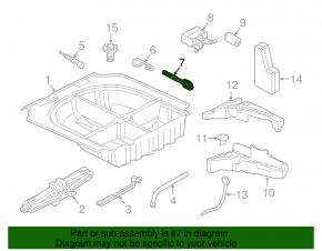 Towbar Audi A4 B8 08-16 Saloon
