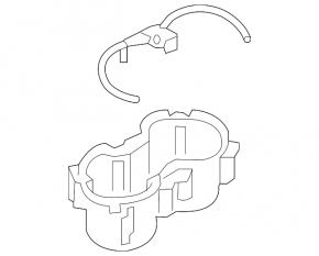 Cup holders for the Audi A5 F5 18-25