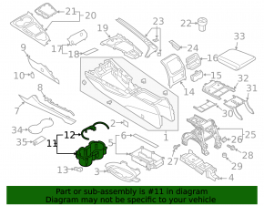 Cup holders for the Audi A5 F5 18-25