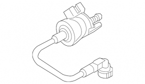 Crankcase ventilation valve left Porsche Macan 15-18 3.0T, 3.6T