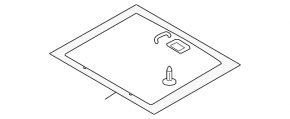 Trunk floor Subaru Outback 10-12