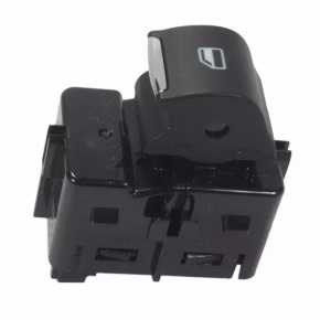 Front right window lift control for Ford Edge 15-19, black with chrome