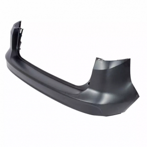 Rear bumper bare Ford C-max MK2 13-18 without parking sensors, silver