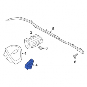 Airbag seat right Ford Transit Connect MK2 13-