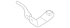 Lower left intercooler bracket for Mazda CX-5 19-25 2.5T