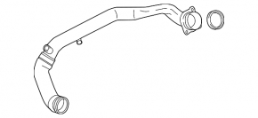 Cooling pipe metal BMW 5 F10 10-16 3.0